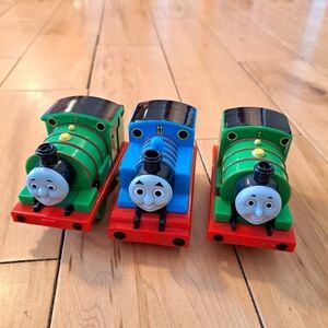 Thomas & Friends PULL BACK RACER PERCY (2) & THOMAS Thomas Train 18+ Months
